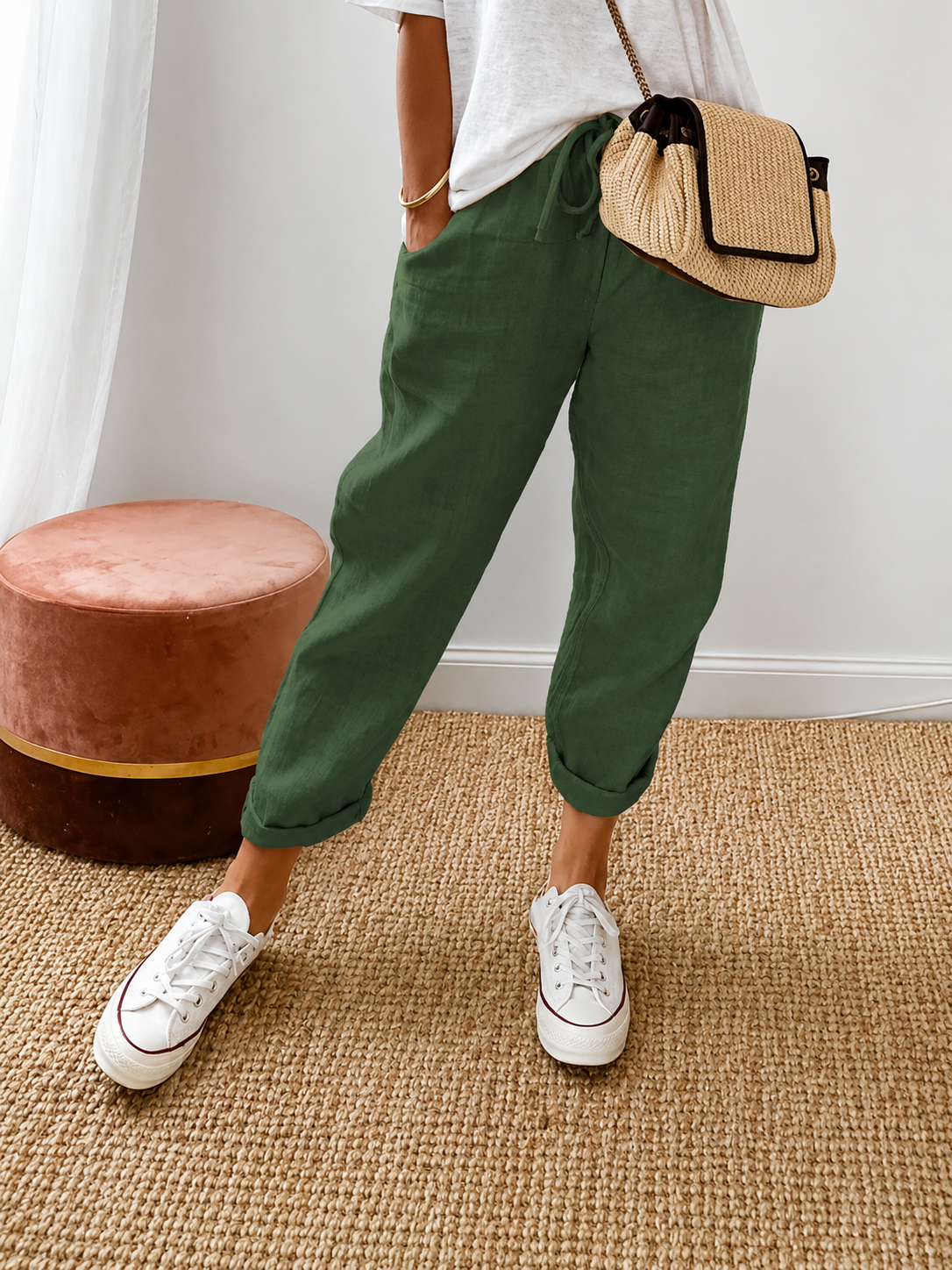 Pantalón Agatha | Cintura Elástica y Máxima Comodidad