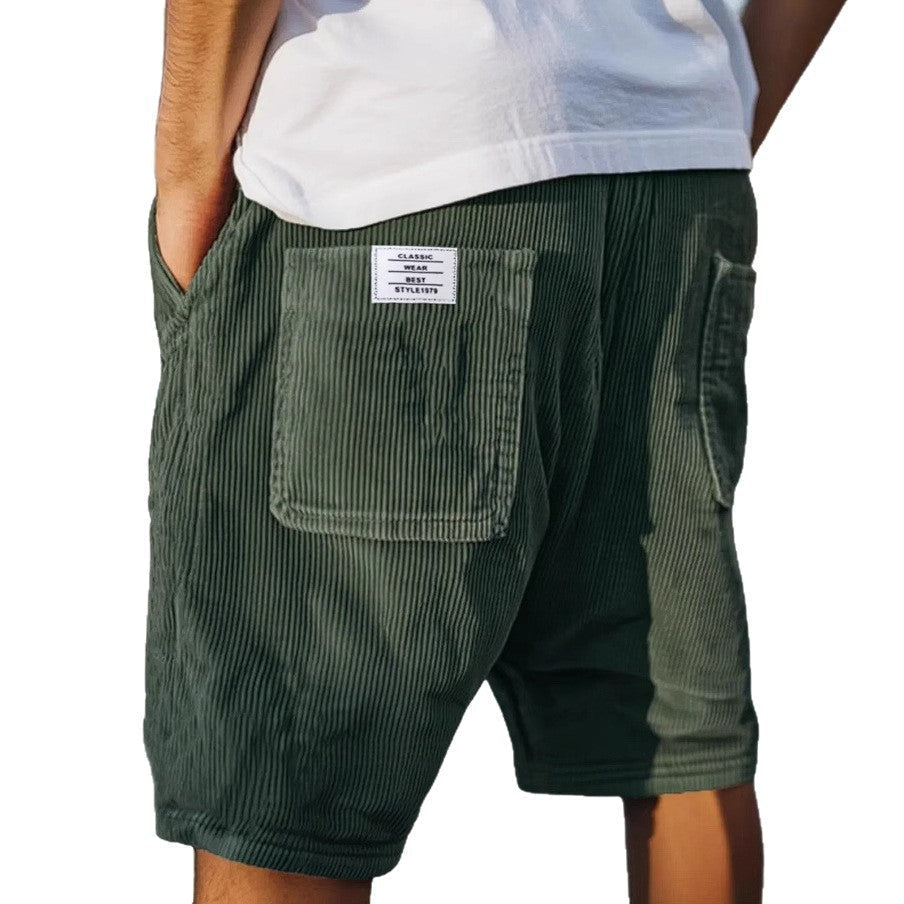 Victor | Pantalones cortos de terciopelo elegantes