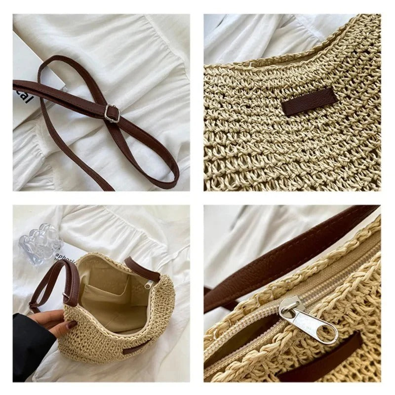 Bolso Bandolera Boho “Strawy”