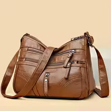 Bolso Bandolera Vintage Elegance – Amplio, Práctico y Sofisticado