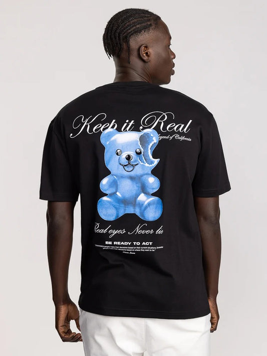 Camiseta Oversize Blue Teddy