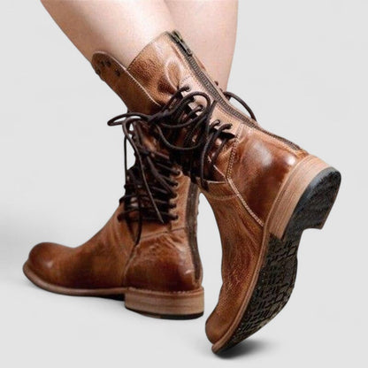 Rachel | Botines vintage con cordones