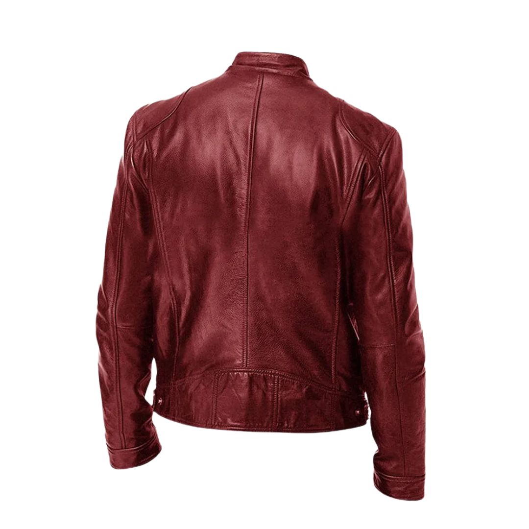 Chaqueta de Piel Casual