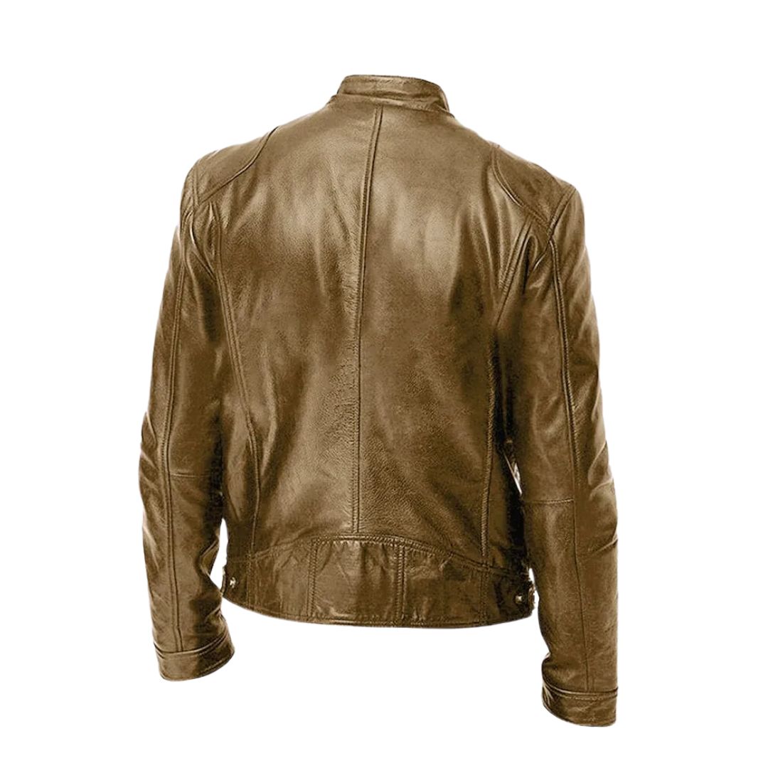 Chaqueta de Piel Casual
