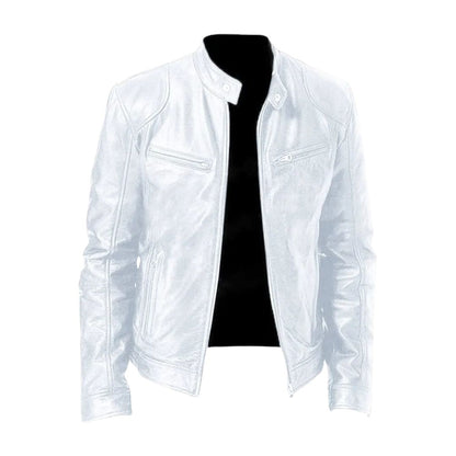 Chaqueta de Piel Casual