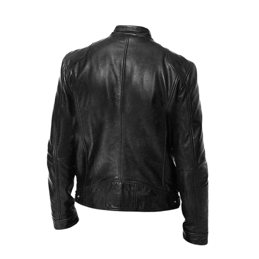 Chaqueta de Piel Casual