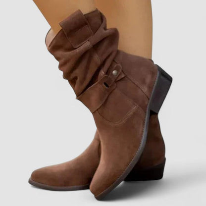 Elyse | Botas vaqueras de estilo holgado