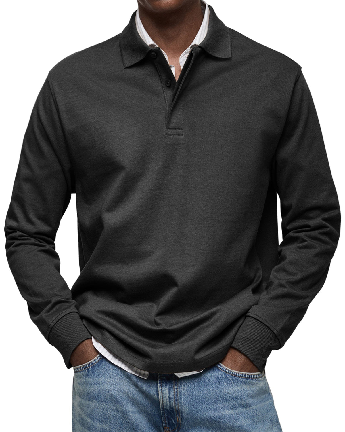 MOHR® | Polo lujo de manga larga