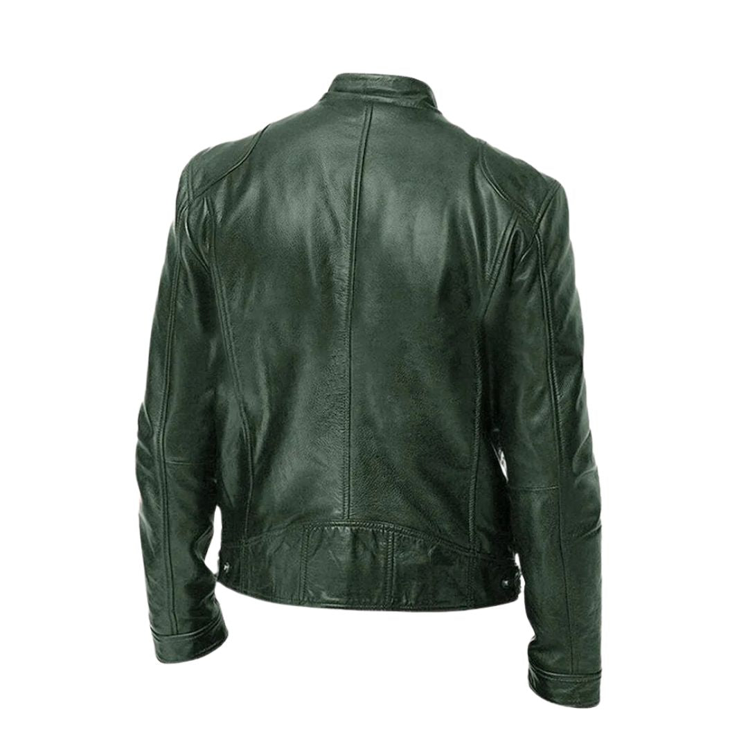 Chaqueta de Piel Casual
