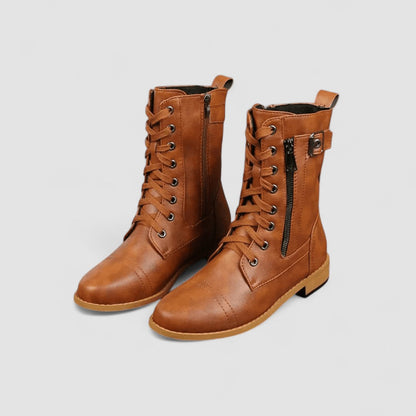 Tallulah | Botas vaqueras con hebilla