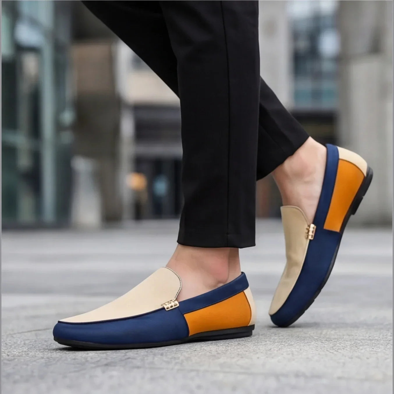 Mocasines Casual Canvas Adriano