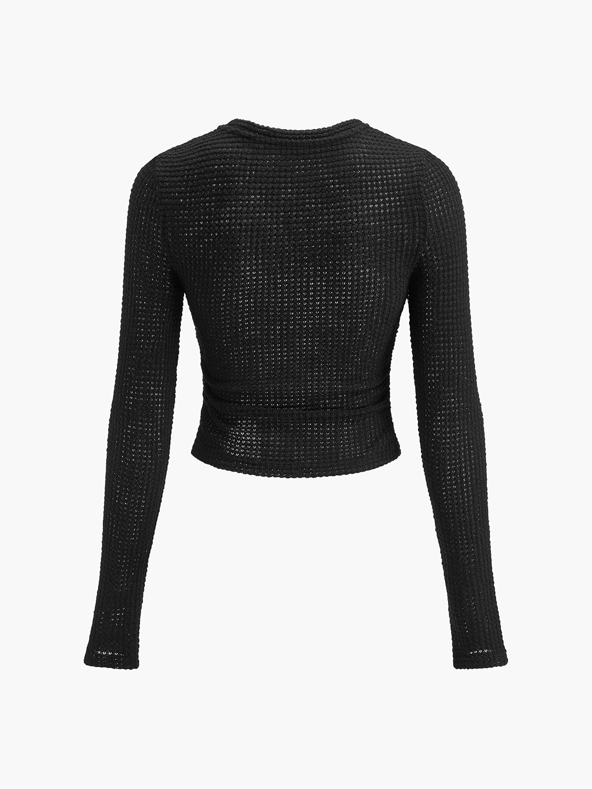Jersey Crop Texturizado