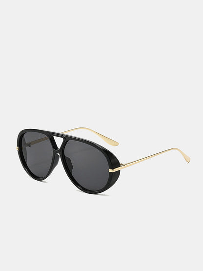 Gafas de sol tipo aviador con montura metálica