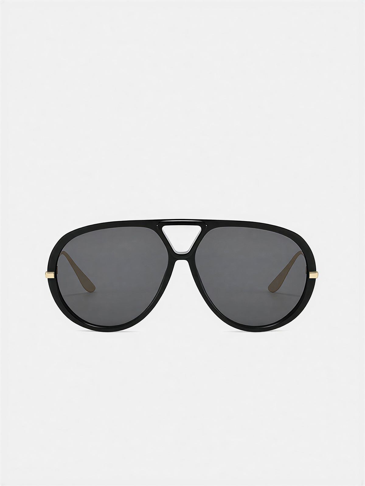 Metal Arm Aviator Sunglasses