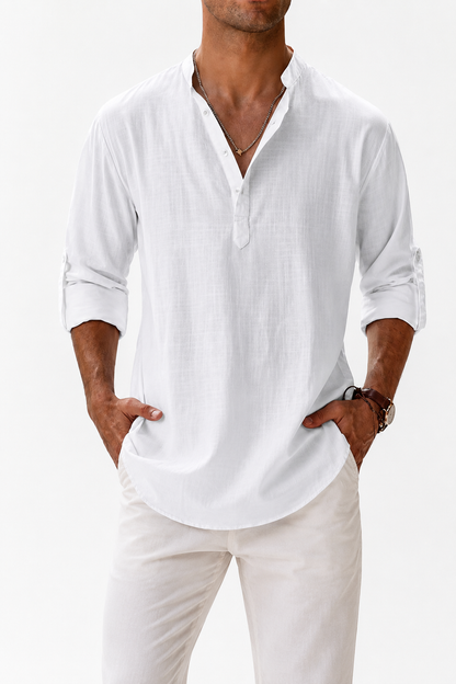 Camisa Mateo – Elegancia Ligera de Verano