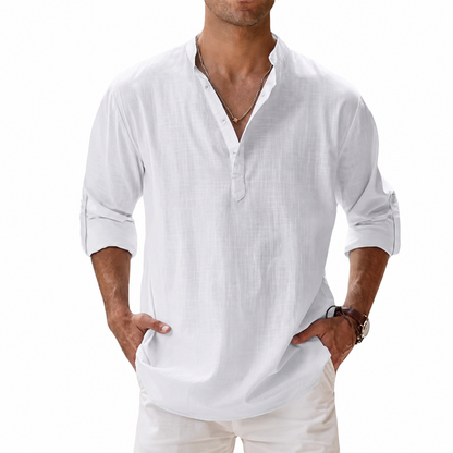 Camisa Mateo – Elegancia Ligera de Verano