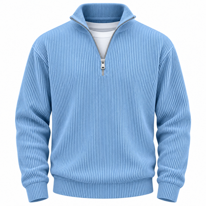 NELENCIA | Jersey de canalé con cuello de cremallera Marc