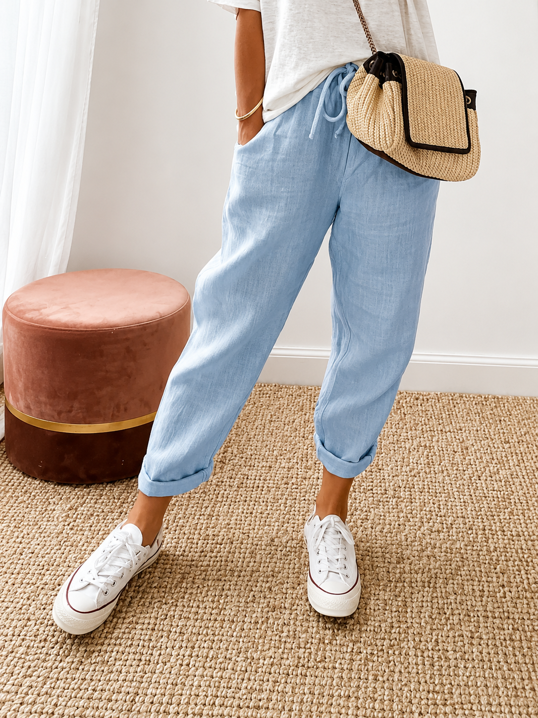 Pantalón Agatha | Cintura Elástica y Máxima Comodidad