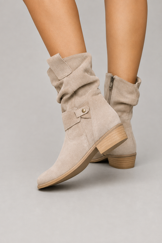 Elyse | Botas vaqueras de estilo holgado