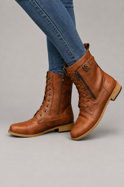 Tallulah | Botas vaqueras con hebilla