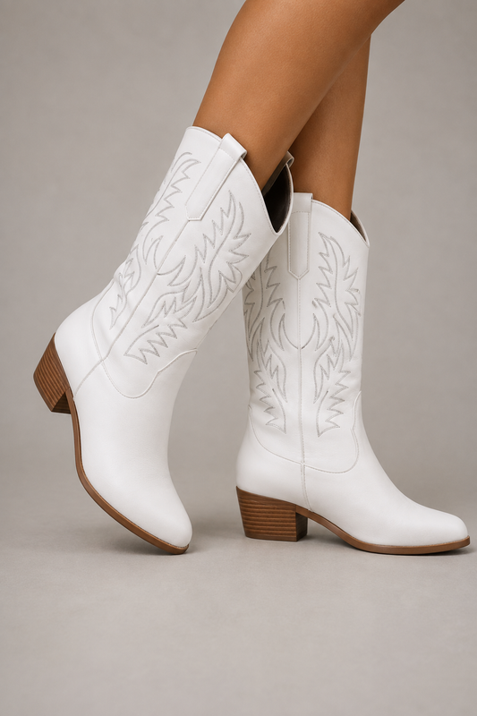 Sierra | Botas vaqueras bordadas