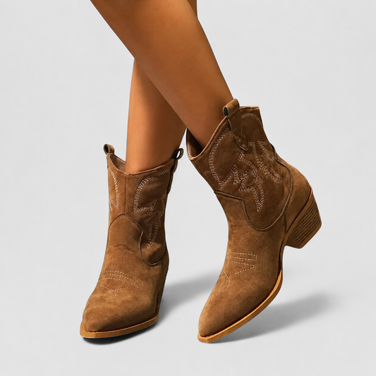 Darcy | Botas vaqueras bordadas