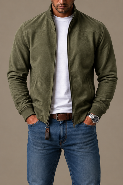 Corrado | Chaqueta bomber de ante