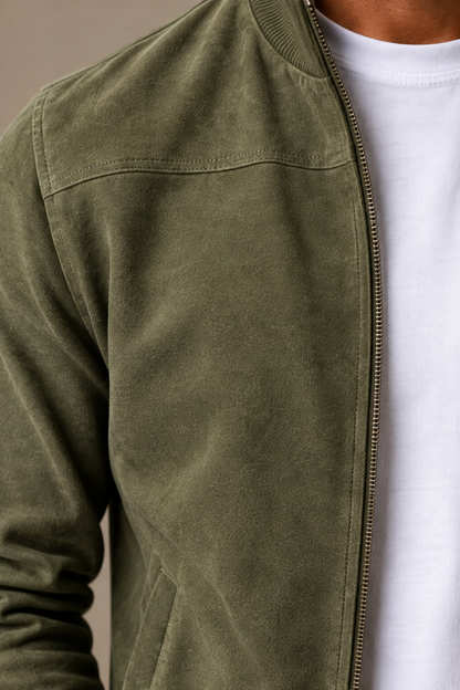 Corrado | Chaqueta bomber de ante