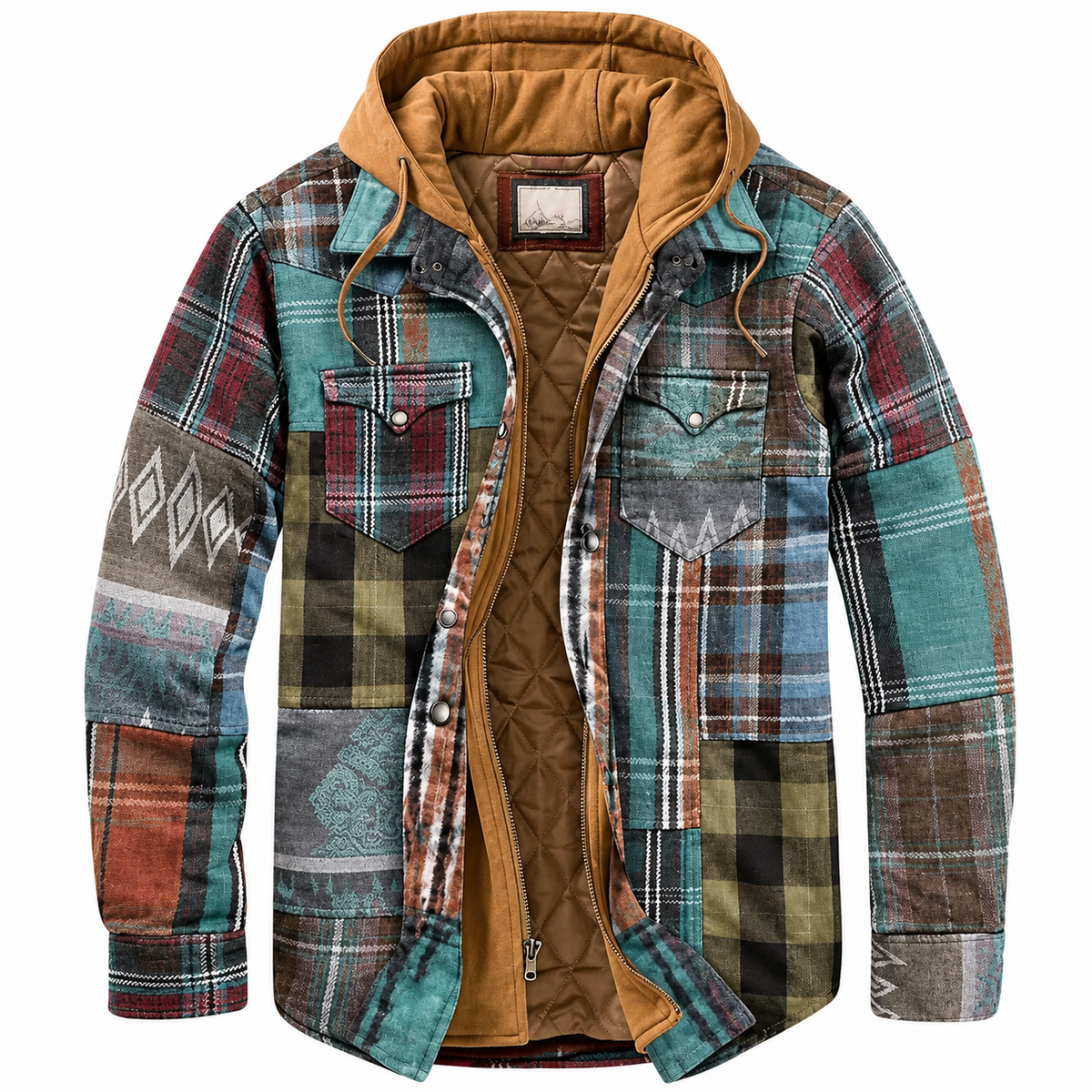Nelencia | Chaqueta Urbana de Cuadros