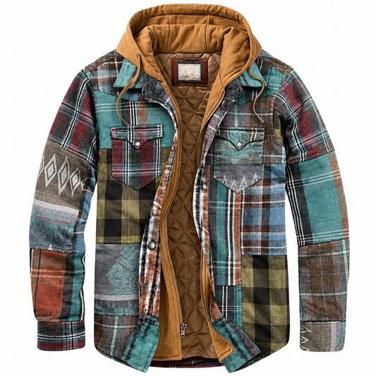 Nelencia | Chaqueta Urbana de Cuadros