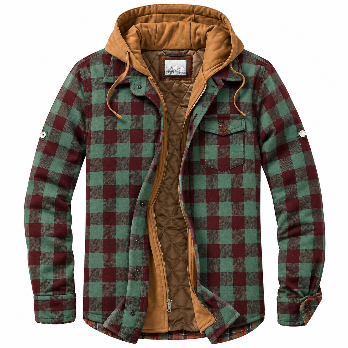 Nelencia | Chaqueta Urbana de Cuadros
