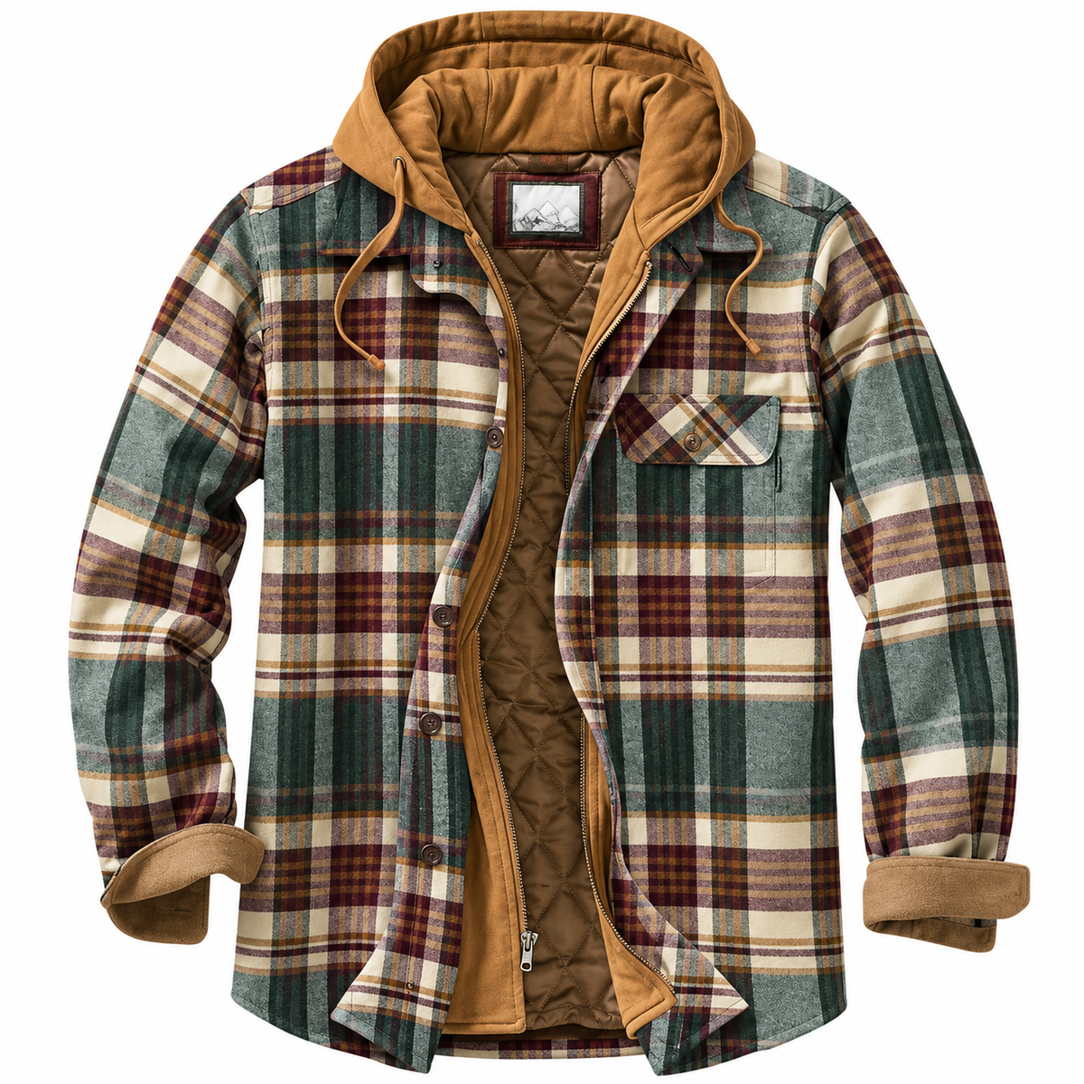 Nelencia | Chaqueta Urbana de Cuadros