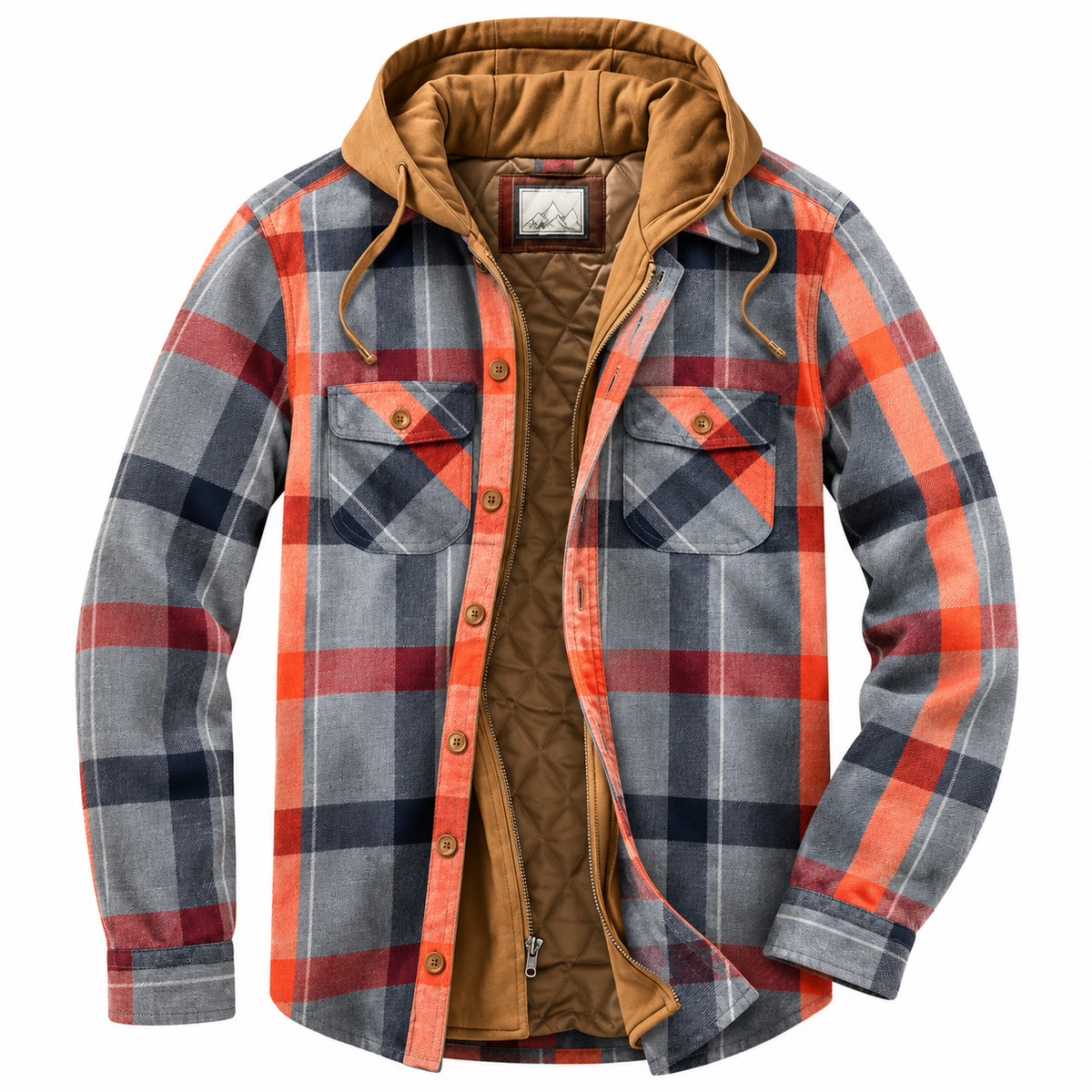 Nelencia | Chaqueta Urbana de Cuadros