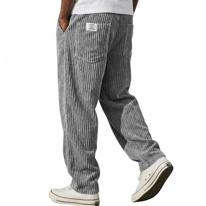 Nelencia | Pantalón de Pana con Cintura Elástica