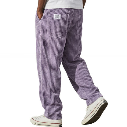 Nelencia | Pantalón de Pana con Cintura Elástica