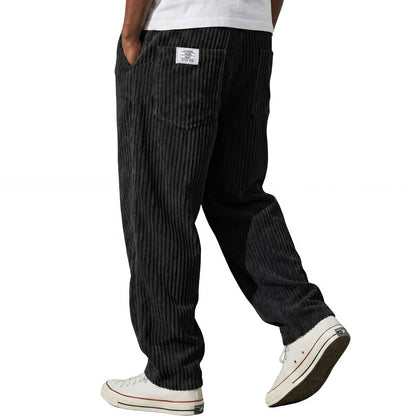Nelencia | Pantalón de Pana con Cintura Elástica
