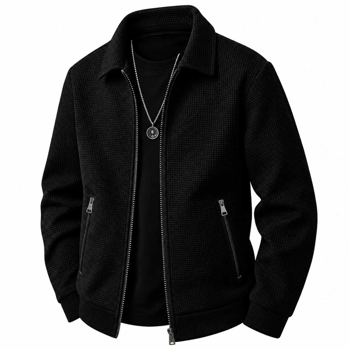 Felix | Chaqueta de Solapa Texturizada