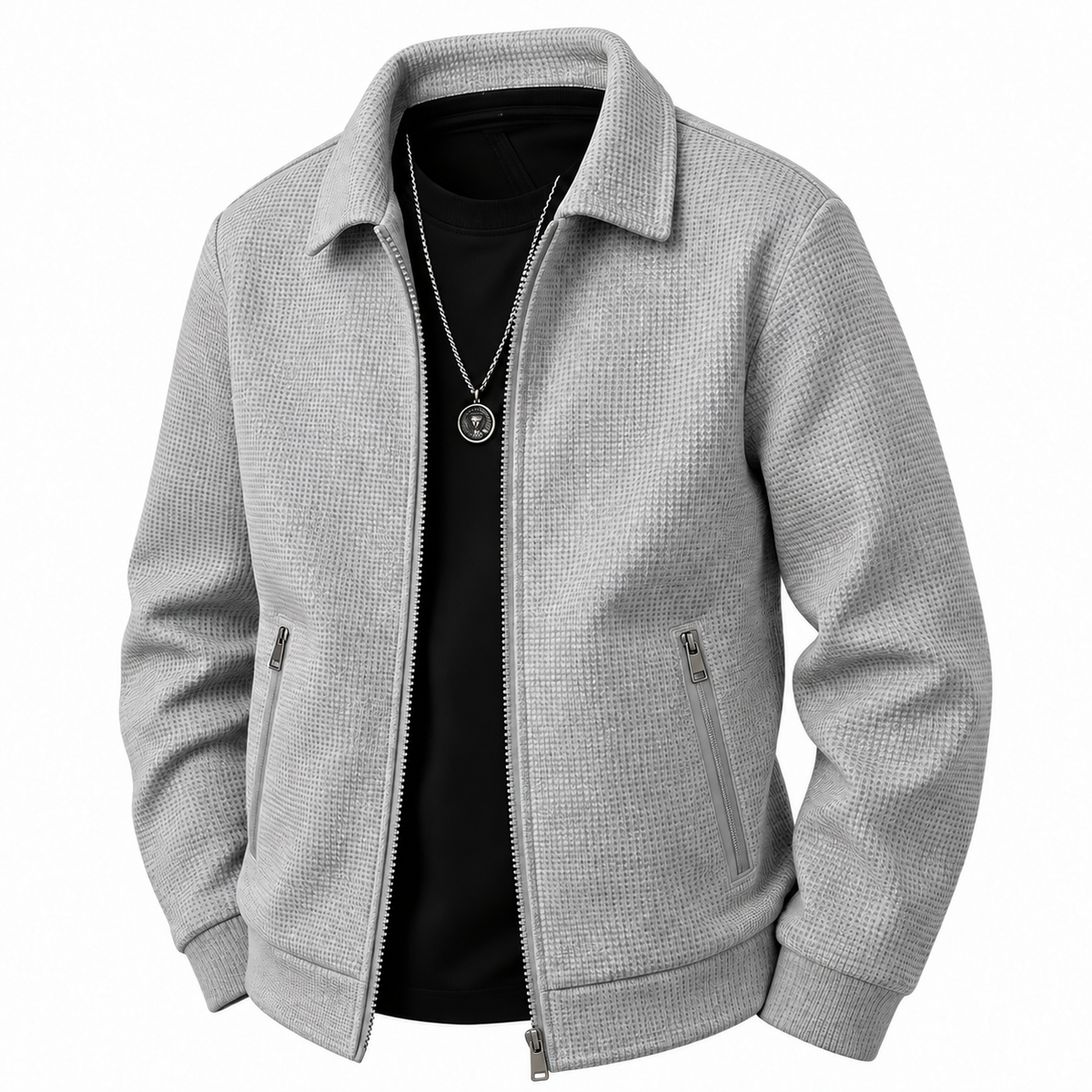 Felix | Chaqueta de Solapa Texturizada