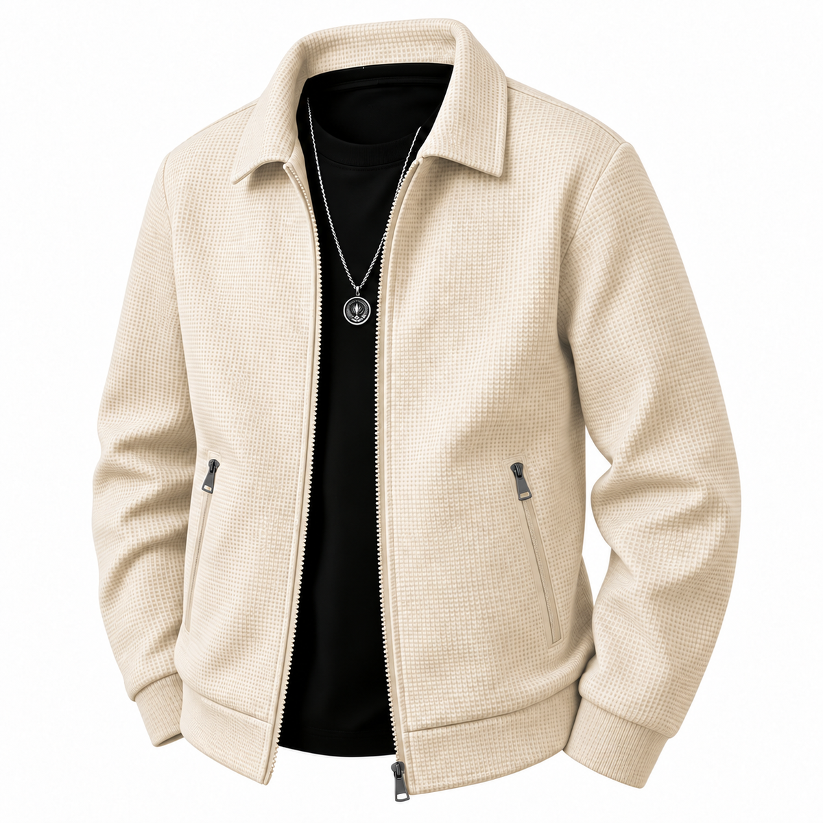 Felix | Chaqueta de Solapa Texturizada