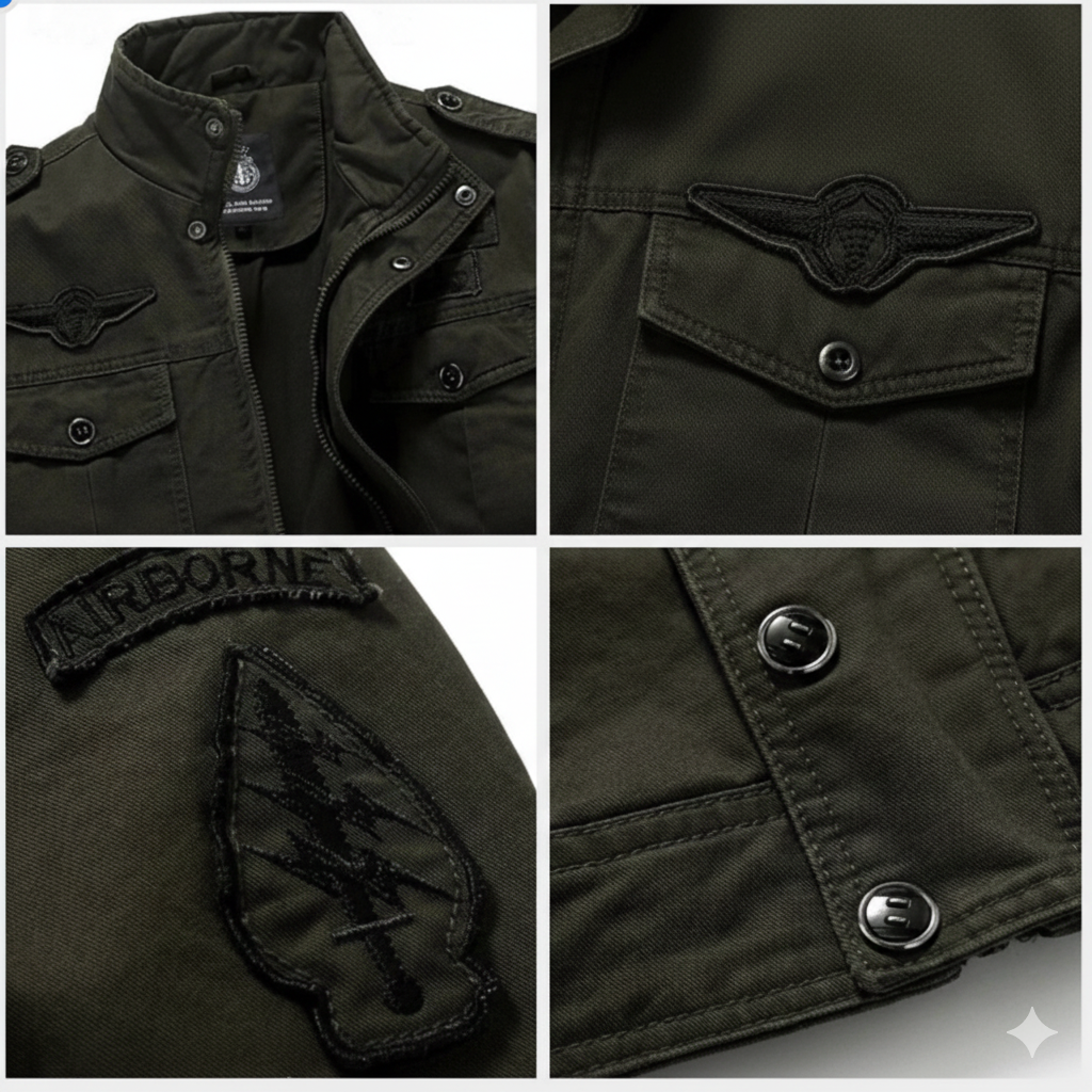 Noah | Chaqueta Militar Estructurada