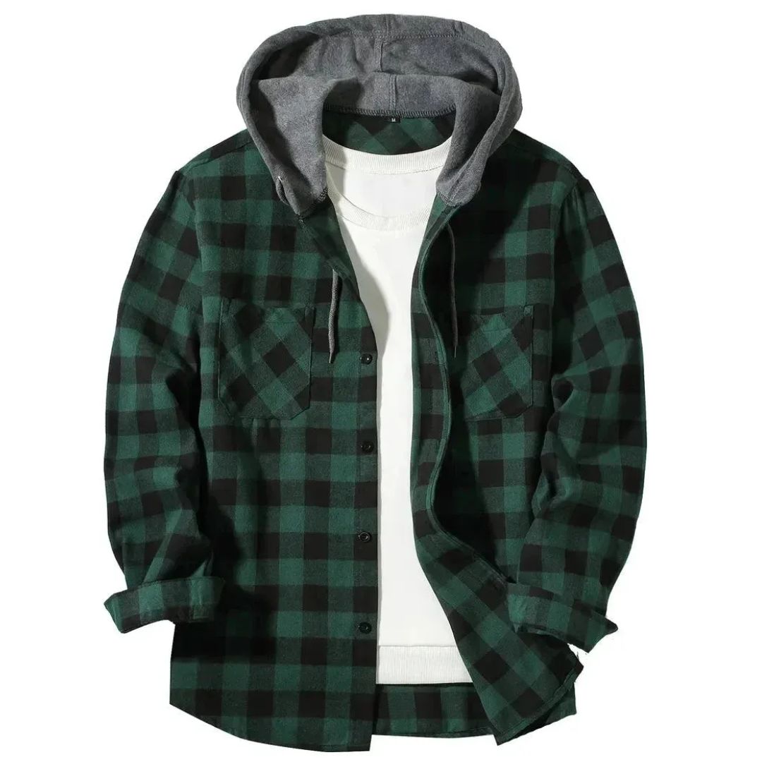 Silva | Chaqueta de Cuadros Urbana