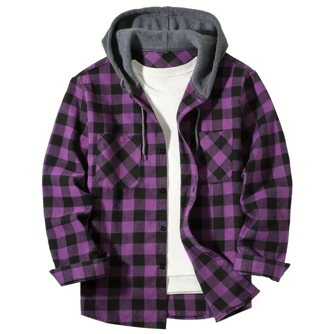 Silva | Chaqueta de Cuadros Urbana