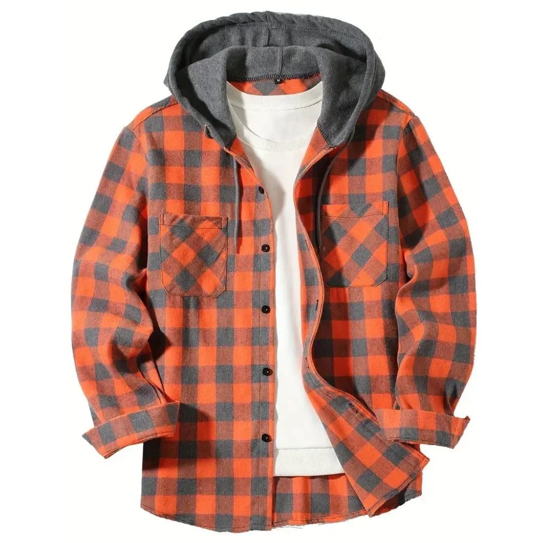 Silva | Chaqueta de Cuadros Urbana