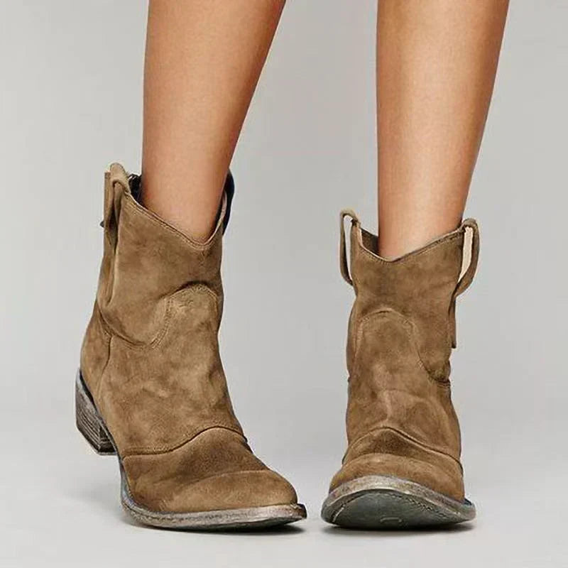 Charlotte - Botas ortopédicas de ante