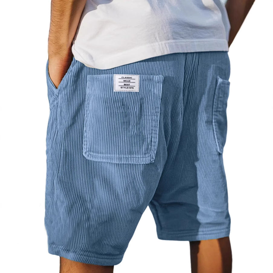 Victor | Pantalones cortos de terciopelo elegantes