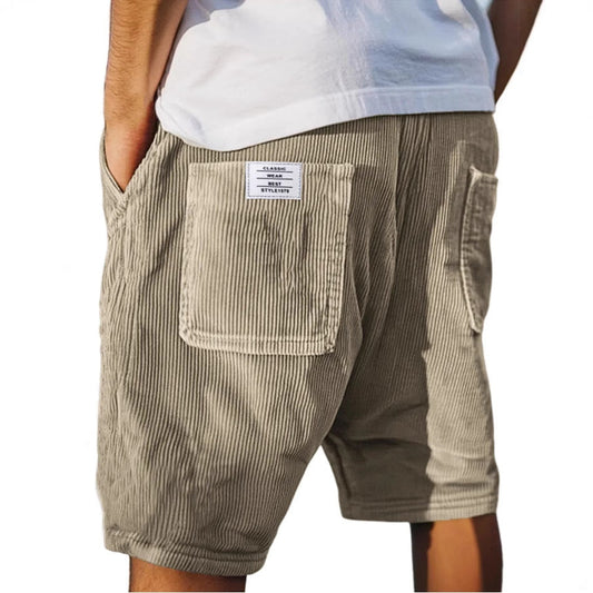 Victor | Pantalones cortos de terciopelo elegantes