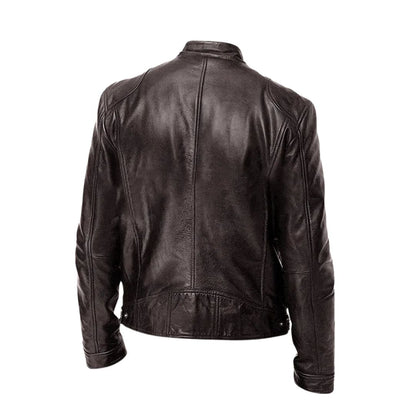Chaqueta de Piel Casual
