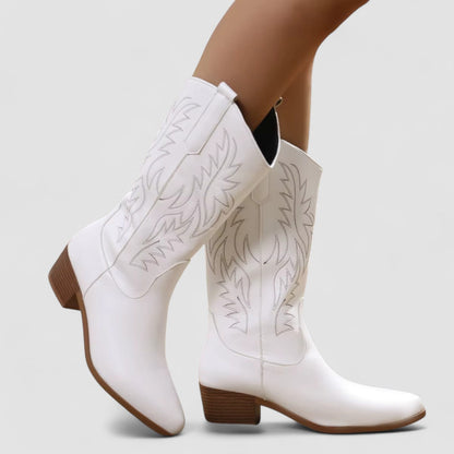 Sierra | Botas vaqueras bordadas