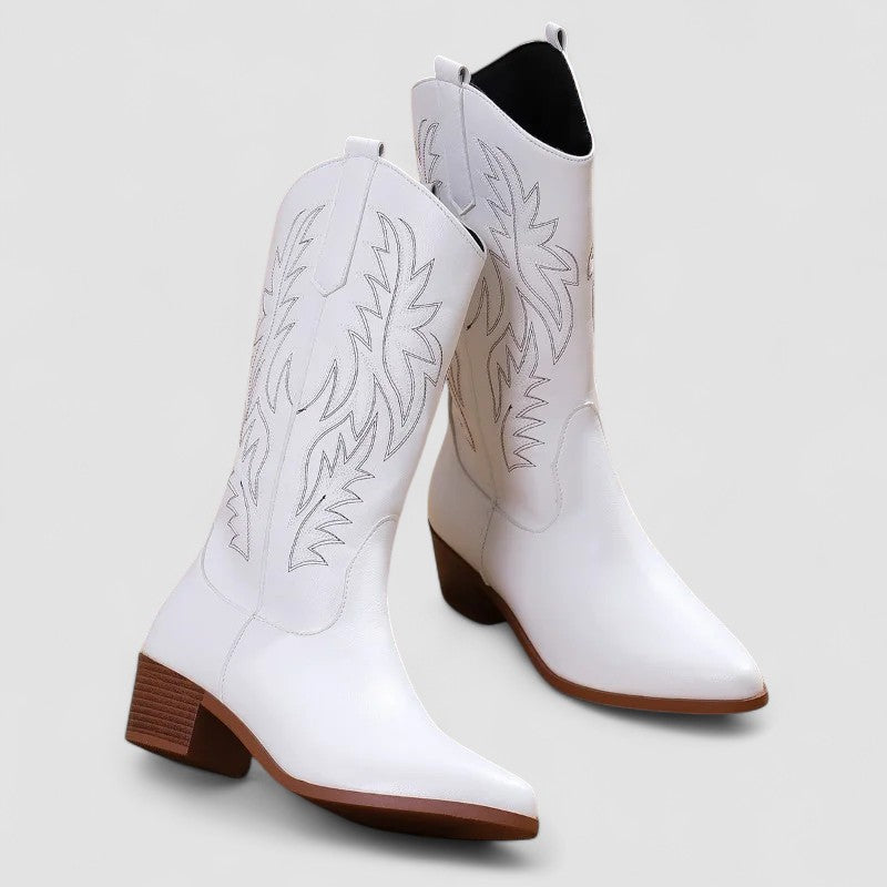 Sierra | Botas vaqueras bordadas
