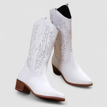 Sierra | Botas vaqueras bordadas